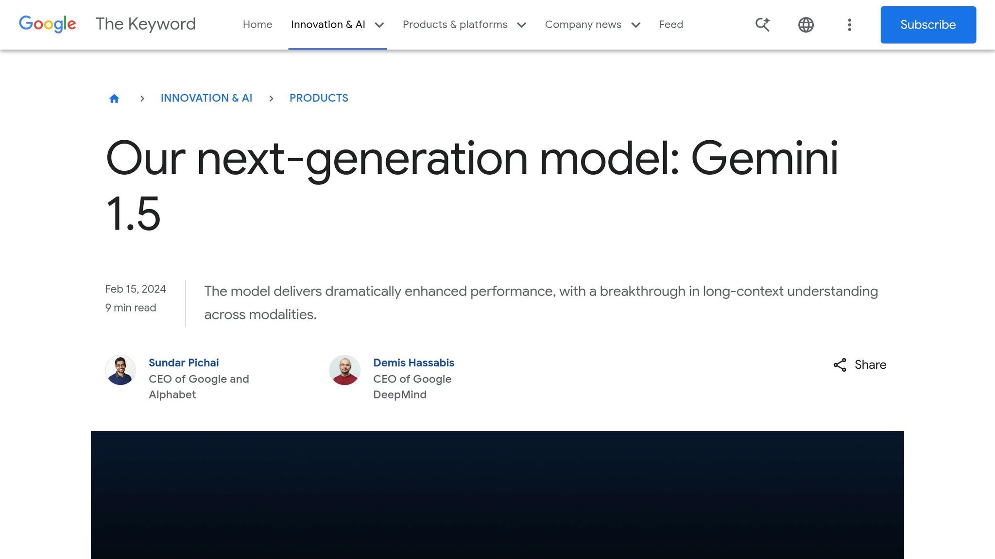 Gemini 1.5 Pro