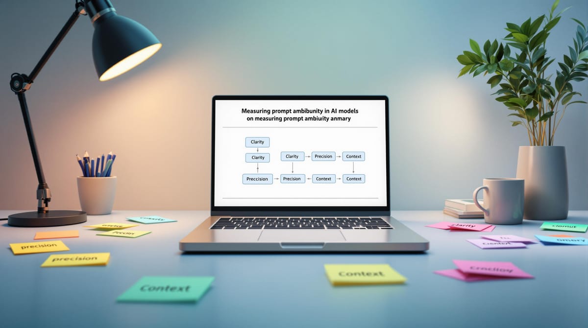 How to Measure Prompt Ambiguity in LLMs