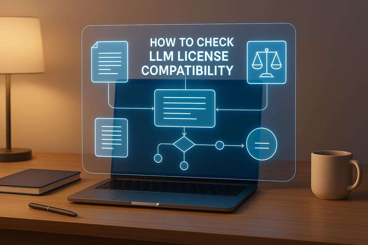 How to Check LLM License Compatibility