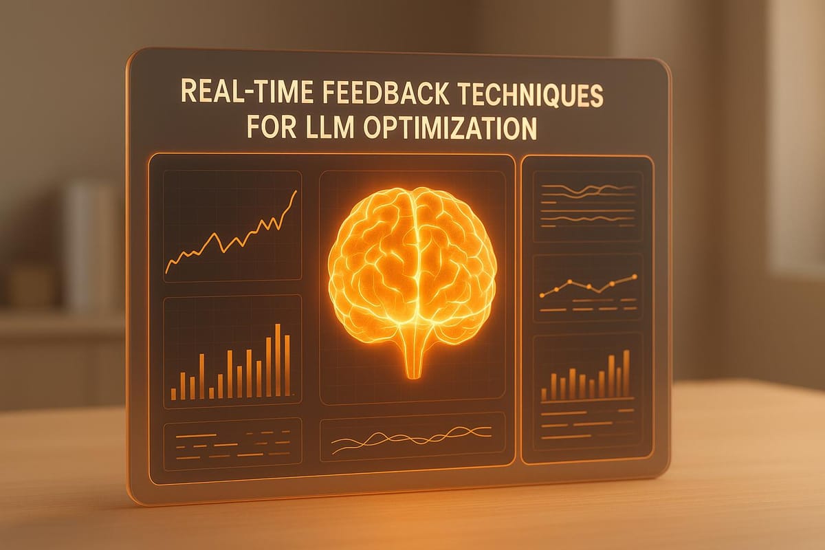 Real-Time Feedback Techniques for LLM Optimization