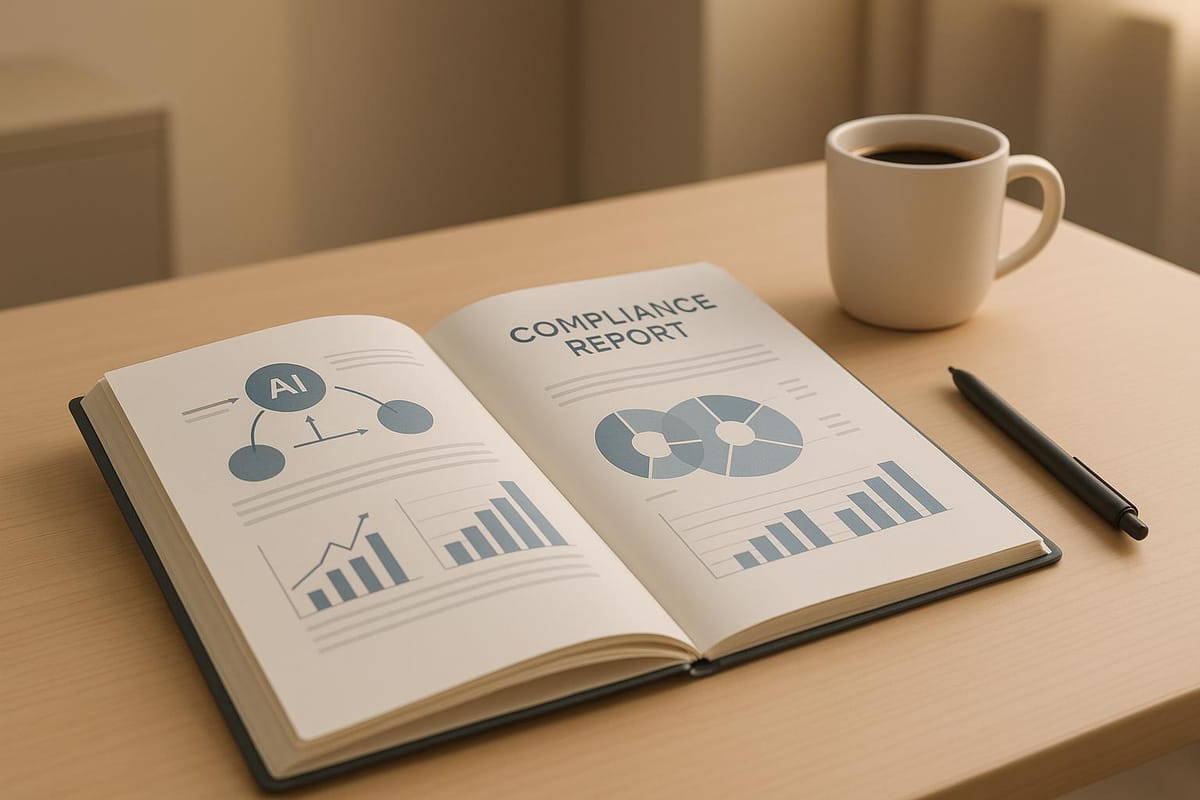 Structuring AI Compliance Reports for Non-Technical Stakeholders