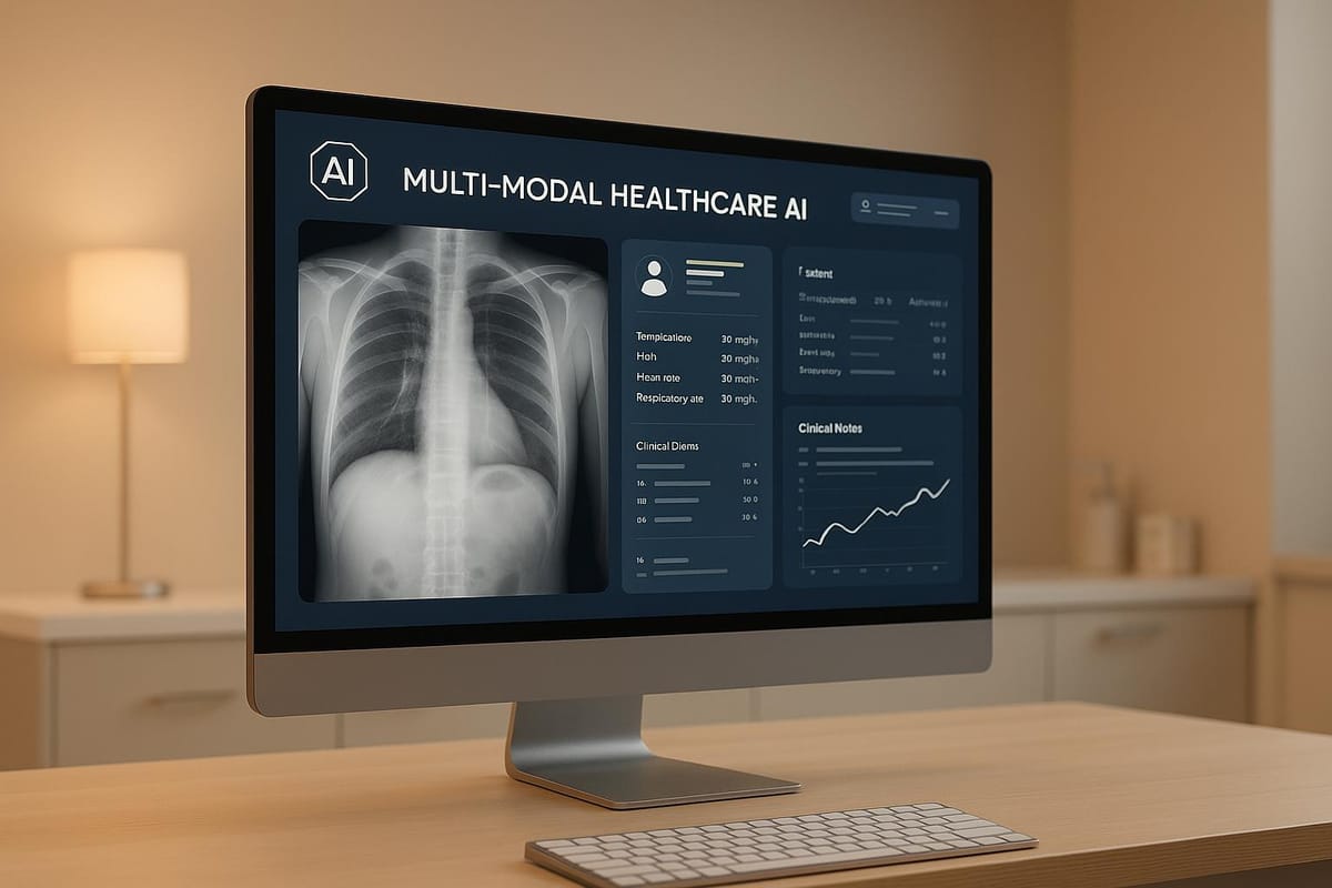 Domain-Specific Prompts for Multi-Modal Healthcare AI