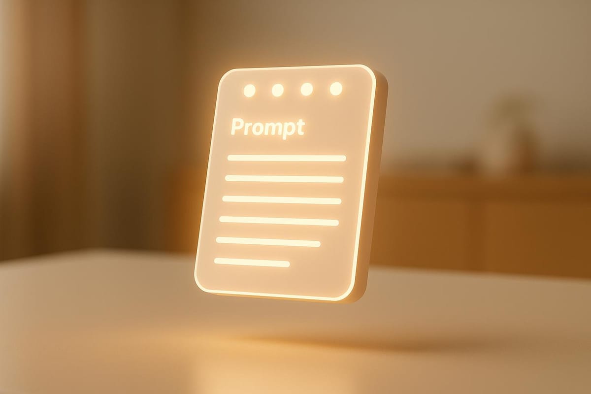 Prompt Structure Generator for Better AI Results