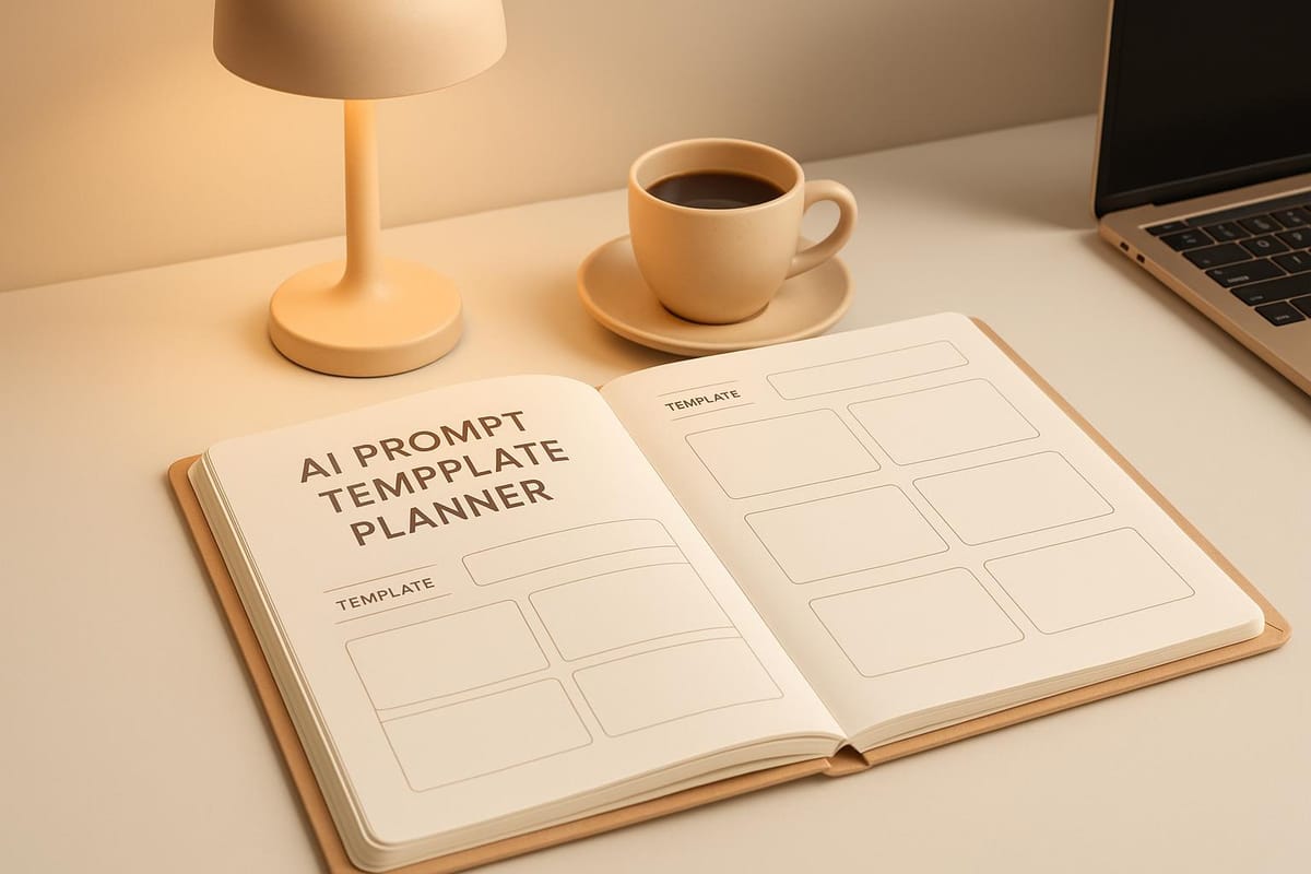 AI Prompt Template Planner for Easy Workflows
