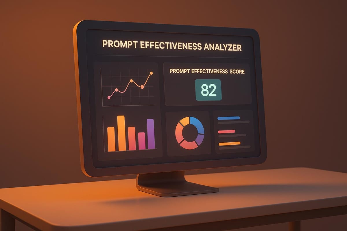 Prompt Effectiveness Analyzer to Boost AI Output