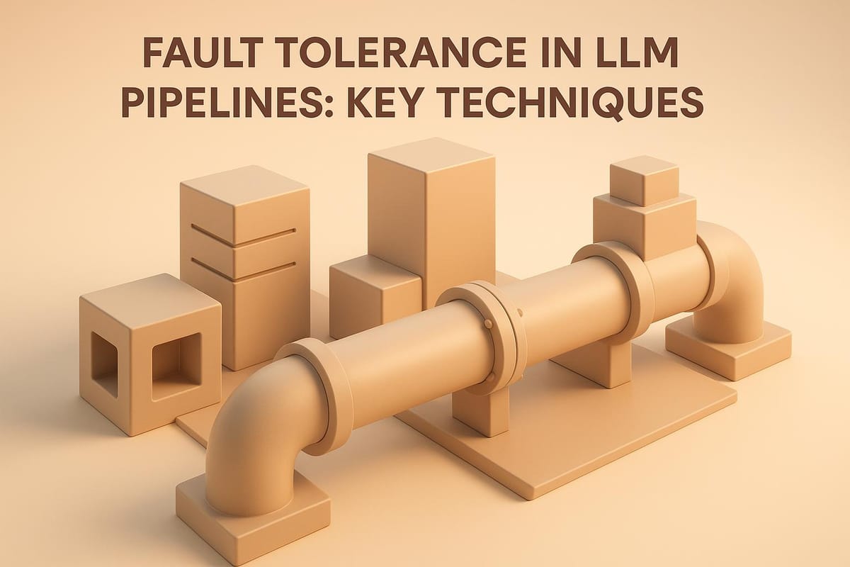Fault Tolerance in LLM Pipelines: Key Techniques