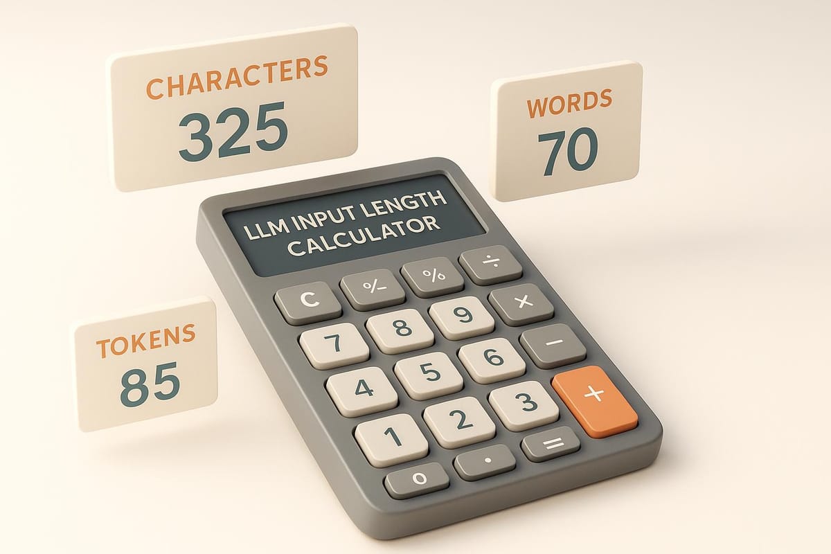 LLM Input Length Calculator Simplified