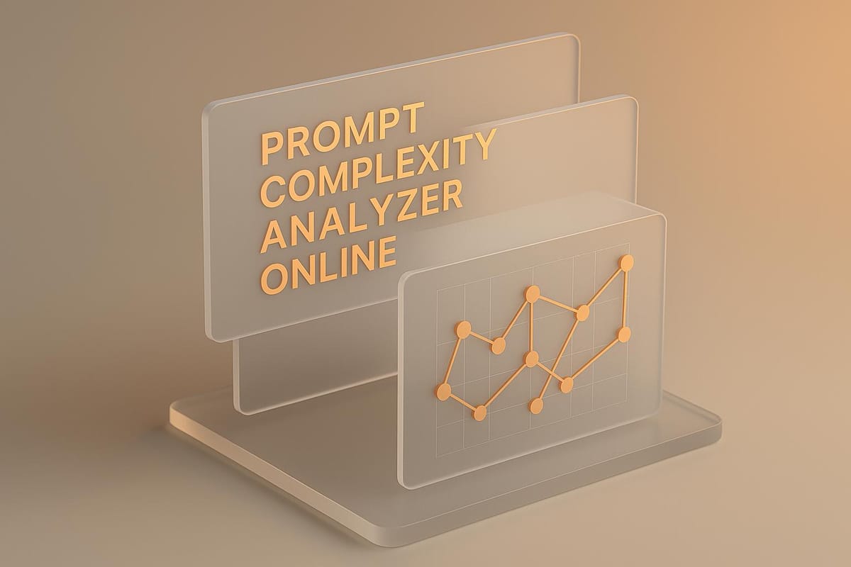 Prompt Complexity Analyzer Online