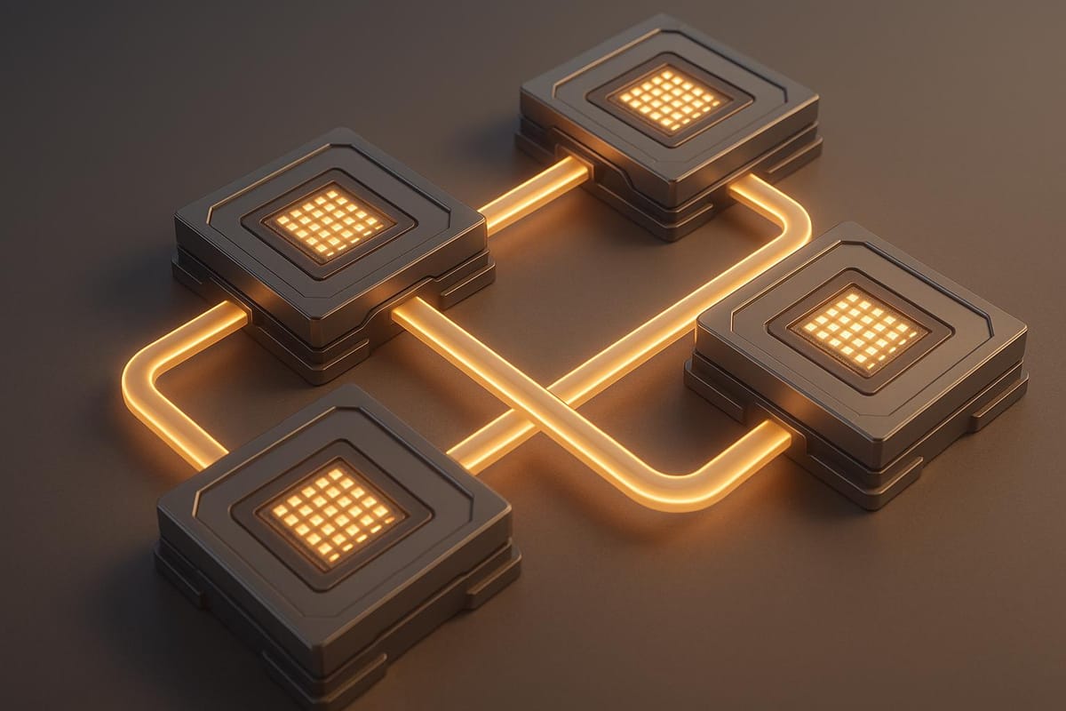 Hardware Acceleration for Multi-GPU LLM Scaling