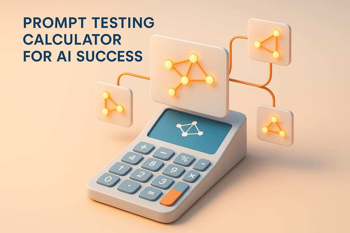 Prompt Testing Calculator for AI Success