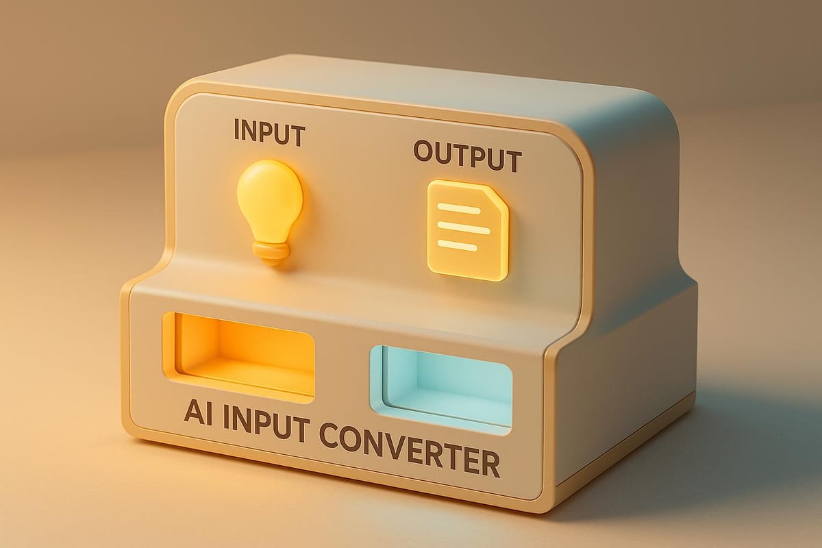 AI Input Converter for Seamless Use