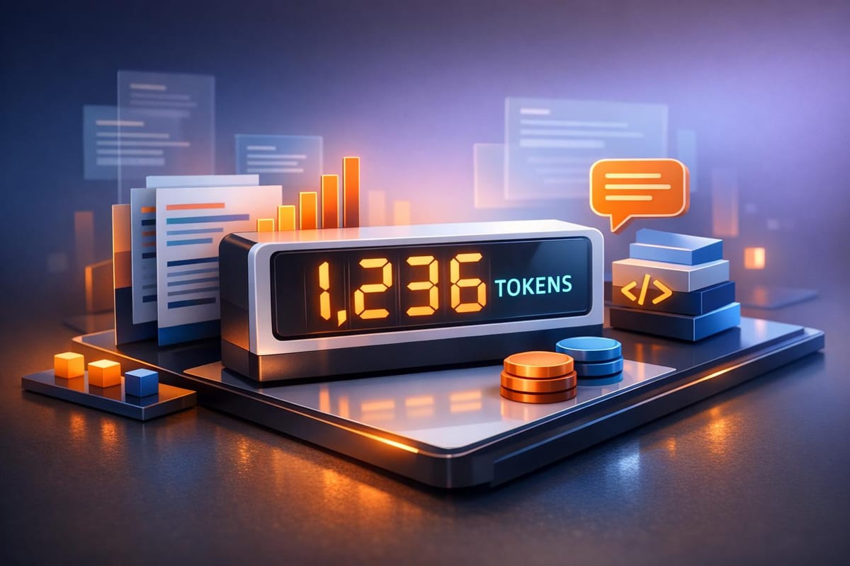 AI Token Estimator for Text Inputs